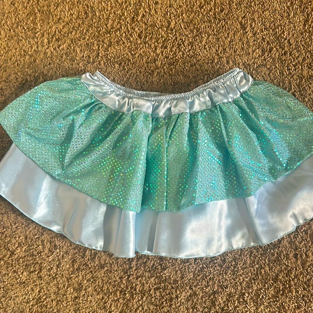 Turquoise dream RunDisney running skirt